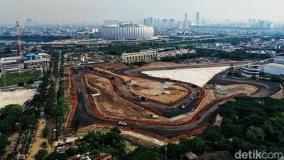 Menanti Rampungnya Sirkuit Formula E Ancol