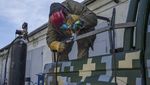 Modifikasi Mobil Perang di Ukraina, Pakai Pelat Besi Dicat Kamuflase