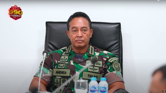 Panglima TNI Jenderal TNI Andika Perkasa (YouTube Jenderal TNI Andika Perkasa)