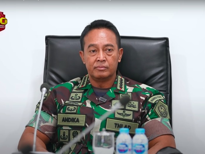 Panglima TNI Jenderal TNI Andika Perkasa (YouTube Jenderal TNI Andika Perkasa)