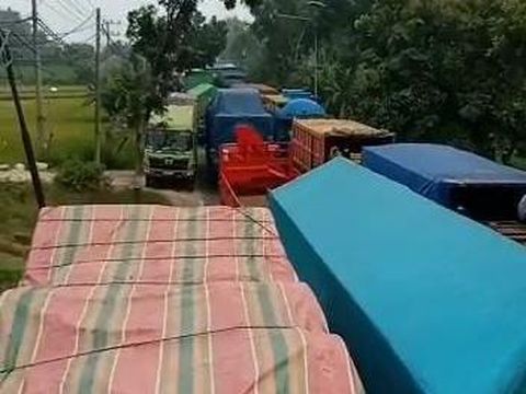 Penampakan kemacetan