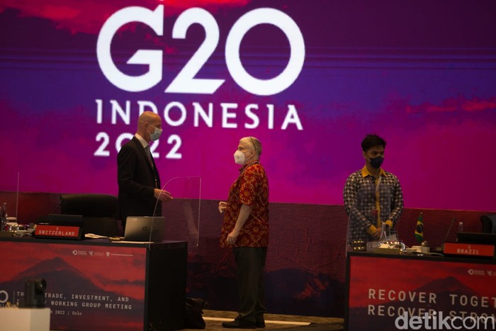 Pertemuan TIIWG Presidensi G20 Indonesia di Hotel Alila resmi dibuka hari ini.