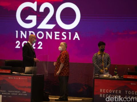 Pertemuan TIIWG Presidensi G20 Indonesia di Hotel Alila resmi dibuka hari ini.
