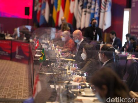 Pertemuan TIIWG Presidensi G20 Indonesia di Hotel Alila resmi dibuka hari ini.