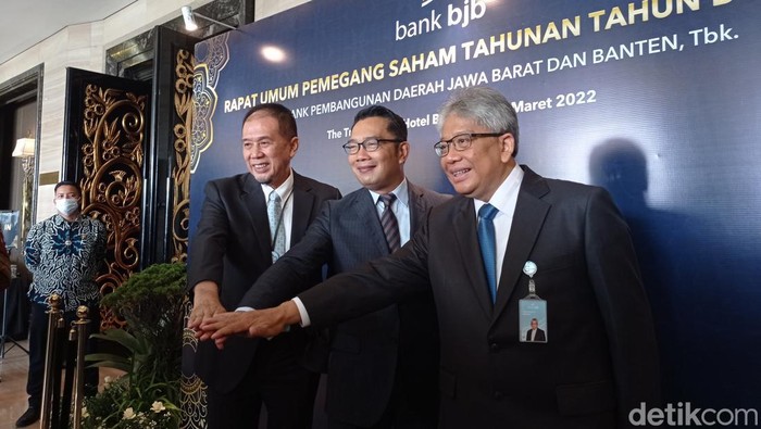 PT Bank Pembangunan Daerah Jawa Barat dan Banten Tbk (BJB) menggelar Rapat Umum Pemegang Saham Tahunan (RUPST) Tahun Buku 2021. Salah satu hasilnya, nominal deviden yang dibagikan kepada pemegang saham meningkat.
