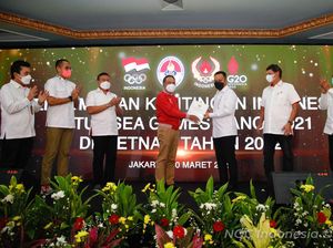 Ini Target Kontingen Indonesia di SEA Games 2021