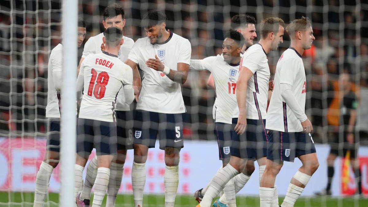 Laga kontra Jerman menjadi ujian untuk Inggris (Foto: Getty Images/Mike Hewitt)