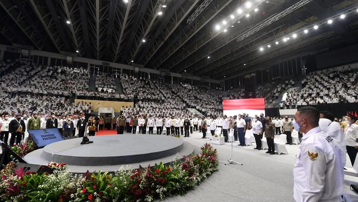 Acara Silatnas Apdesi di Istora Senayan