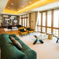 Area indoor bergaya eklektik yang memadukan gaya klasik dengan elemen khas interior Korea yang lebih minimalis. Foto: Dok. Grand Walkerhill Seoul