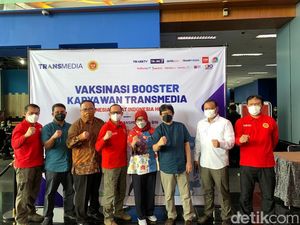 Percepat Herd Immunity, BIN-Transmedia Gelar Vaksinasi Booster bagi Karyawan