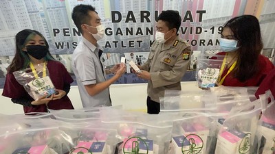 Donasi untuk Nakes dan Pasien Covid-19 RSDC Wisma Atlet