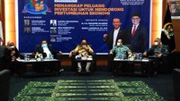Fraksi PKB kembali menggelar diskusi publik, kali ini tema yang diangkat adalah Menangkap Peluang Investasi untuk Mendorong Pertumbuhan Ekonomi di ruang rapat Delegasi Nusantara V, Senayan, Jakarta, Rabu (30/3).
