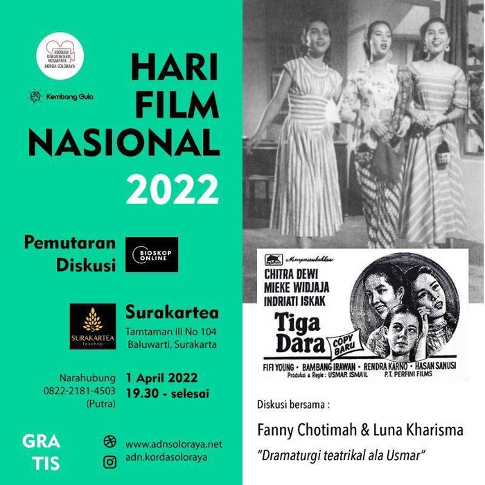 Hari Film Nasional 2022 di Surakartea
