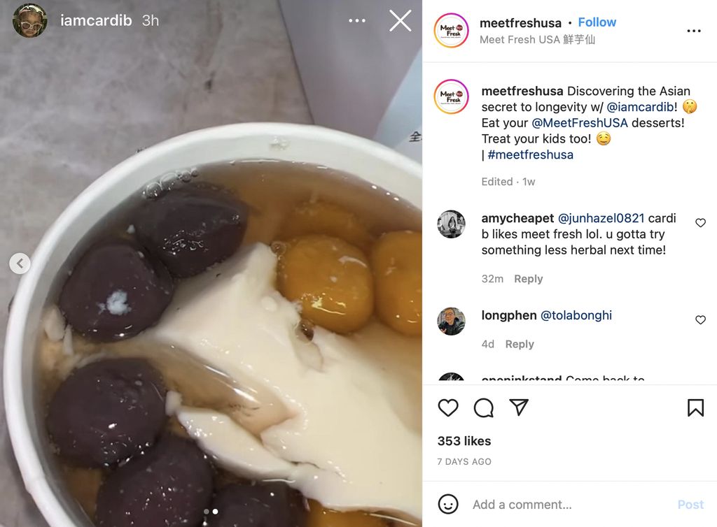 Heboh! Cardi B Sebut Puding Tahu Taiwan 'Rahasia' Panjang Umur Orang Asia