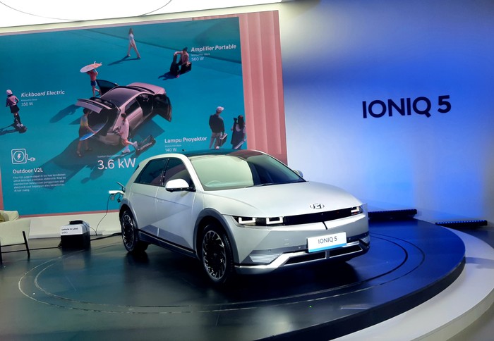 Hyundai Ioniq 5 meluncur di IIMS 2022