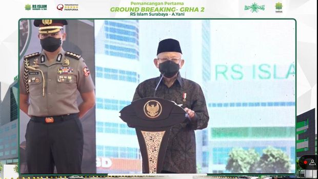 Ma'ruf Amin beri sambutan