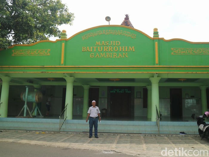 Masjid Baiturrohin Gambiran, Pati, Kamis (31/3/2022).