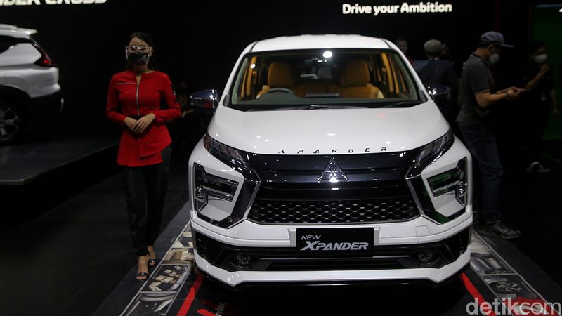 Indonesia International Motor Show (IIMS) Hybrid 2022 resmi digelar, Kamis (31/3/2022). Mitsubishi turut berpartisipasi dengan memamerkan 7 produknya.