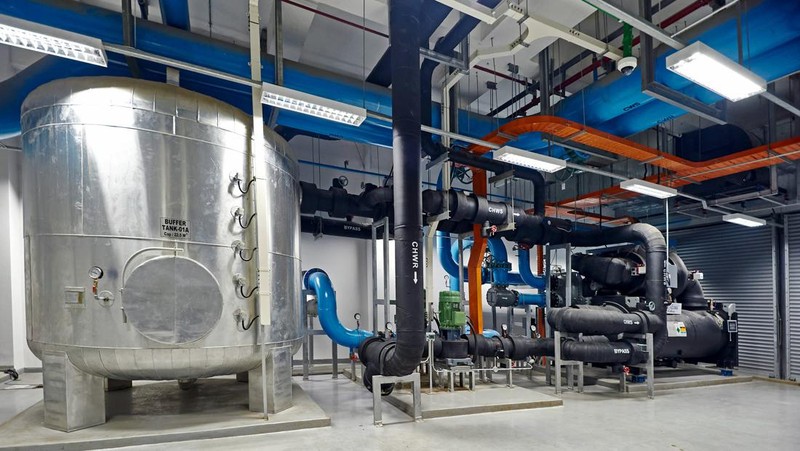 NTT Jakarta 3 Data Center yang diklaim terbesar di Indonesia dengan kapasitas 45 megawatt.