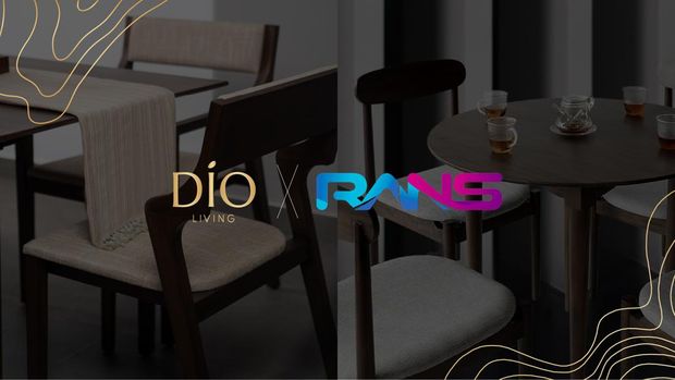 raffi ahmad kolaborasi dengan dio living.