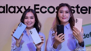Galaxy A33 5G hadir dalam empat varian warna. Foto: Adi Fida Rahman/detikINET