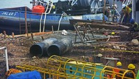 Renovasi ini ditargetkan selesai tanggal 15 April 2022 untuk memperlancar arus penyeberangan ke Pulau Sumatera.   