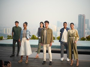 Koleksi Batik Uniqlo Terbaru dengan Bai Populo, Dihiasi 7 Motif Batik