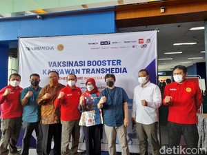 Transmedia-BIN Gelar Vaksin Booster, Targetkan 700 Suntikan Sehari
