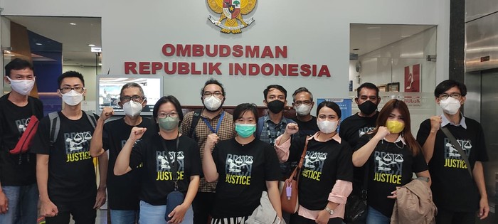 Warga Rusun City Garden melaporkan Pemprov DKI dan Palyja ke Ombudsman RI Perwakilan Jakarta Raya.