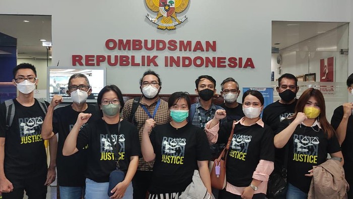 Warga Rusun City Garden melaporkan Pemprov DKI dan Palyja ke Ombudsman RI Perwakilan Jakarta Raya.