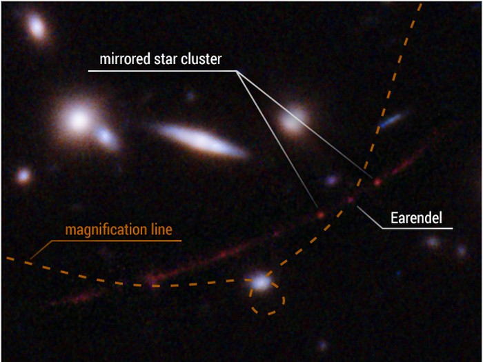 Earendel, bintang terjauh yang pernah ditemukan jaraknya 28 miliar tahun cahaya dari Bumi