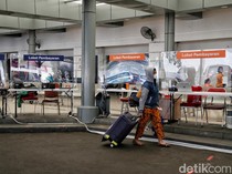 Video: Stasiun Pasar Senen Lengang di H+8 Lebaran