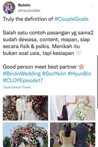 Fotoinet binjin wedding reaksi netizen