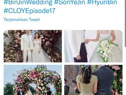 #BinJinWedding Masih Trending, Ini Reaksi Lucu Netizen