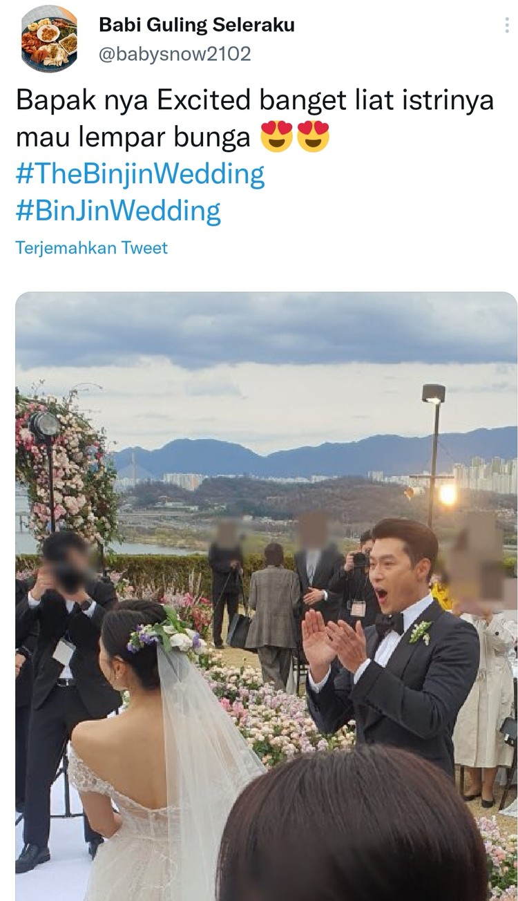 Fotoinet binjin wedding reaksi netizen