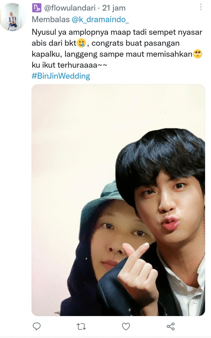 fotoinet reaksi lucu binjin wedding