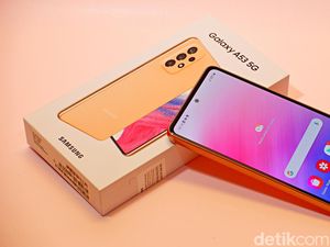 Unboxing Samsung Galaxy A53 5G Warna Peach yang Menggoda