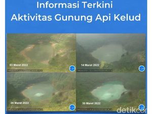 Perubahan Aktivitas Kawah Kelud Berpotensi Muncul Gas Beracun-Erupsi Freatik