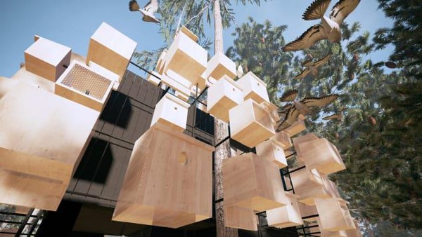 Pasangan dan pemilik bersama, Kent dan Britta Lindvall, menciptakan Treehotel pada tahun 2010 dengan desain modern yang mempertimbangkan efek lingkungan. Bermitra dengan beberapa desainer Skandinavia, kamar awal Treehotel miliknya sangat bervariasi dalam desain, dari Mirror Cube reflektif hingga Sarang Burung yang dipenuhi cabang. Pasangan dan pemilik bersama, Kent dan Britta Lindvall, menciptakan Treehotel pada tahun 2010 dengan desain modern yang mempertimbangkan efek lingkungan. Bermitra dengan beberapa desainer Skandinavia, kamar awal Treehotel miliknya sangat bervariasi dalam desain, dari Mirror Cube reflektif hingga Sarang Burung yang dipenuhi cabang.