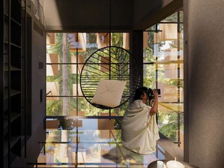 Potret Kamar Hotel Tersembunyi Dikelilingi Sangkar Burung, Semalam Rp 17 Juta