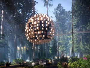 Keren Banget! Kamar Hotel Tersembunyi Dikelilingi Sangkar Burung
