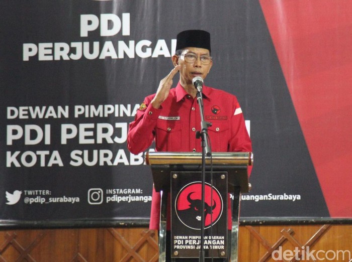 Ketua DPC PDIP Surabaya Adi Sutarwijono