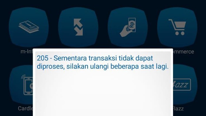 M-Banking BCA Error