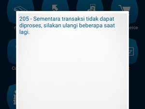 Mobile Banking BCA Eror!