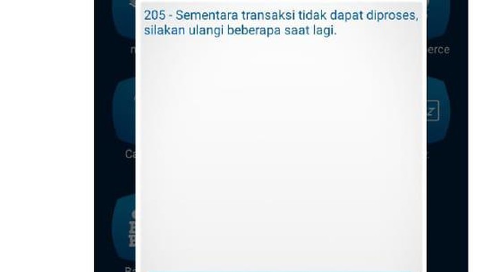 M-Banking BCA Error