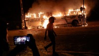 Kondisi itu memicu sejumlah warga melakukan aksi unjuk rasa di kawasan Kolombo, Sri Lanka, Kamis (31/3/2022).