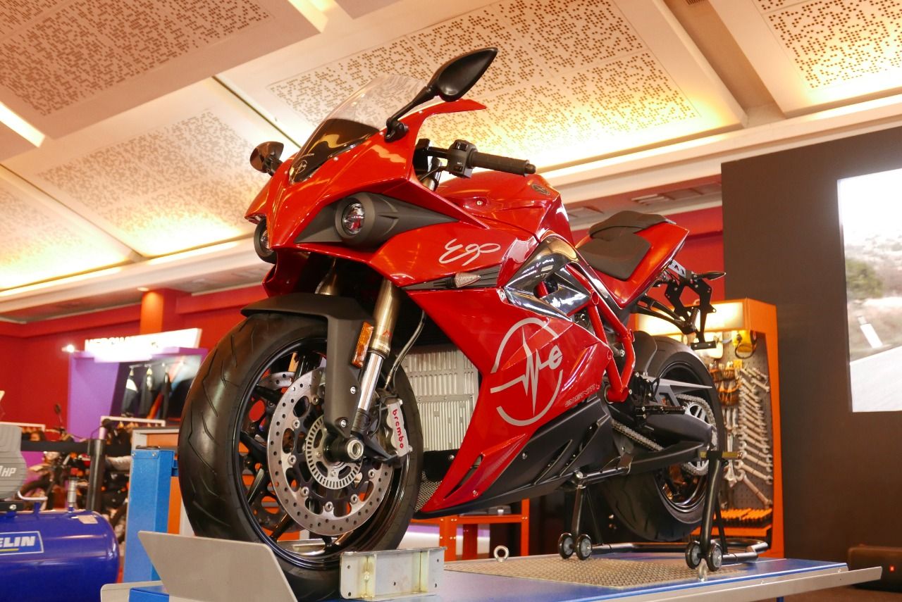 Motor listrik Energica diluncurkan di IIMS Hybrid 2022