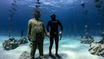 Museum Underwater di Siprus, Ada Hutan Bawah Laut hingga Patung Manusia