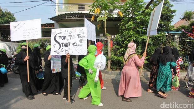 Pawai sambut Ramadan di Surabaya