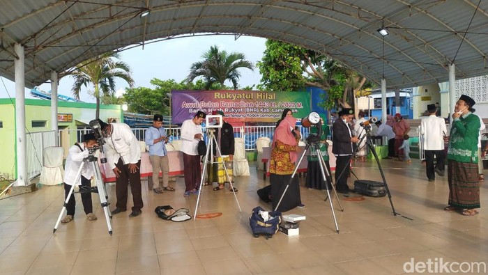 pemantauan hilal di tanjung kodok